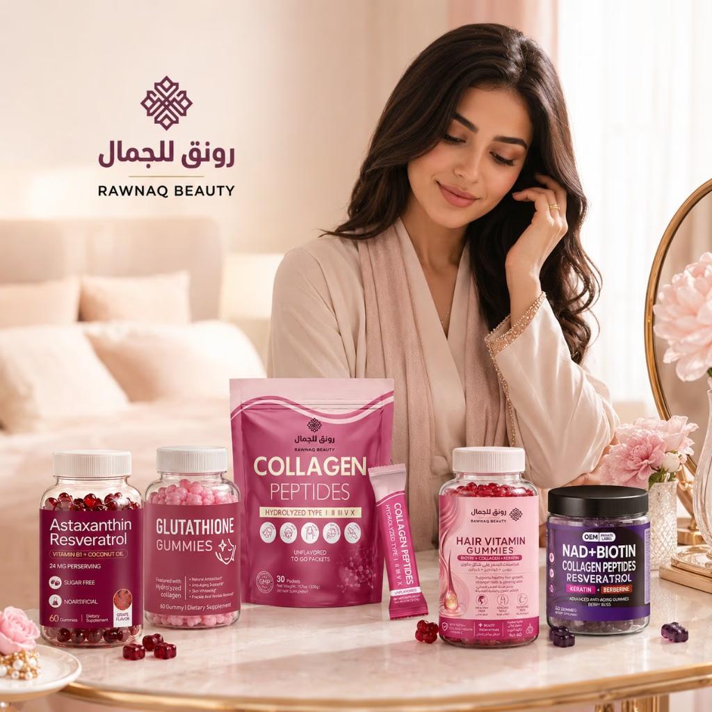 مجموعة منتجات رونق للجمال